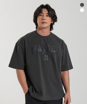 크랙 오버핏 티셔츠