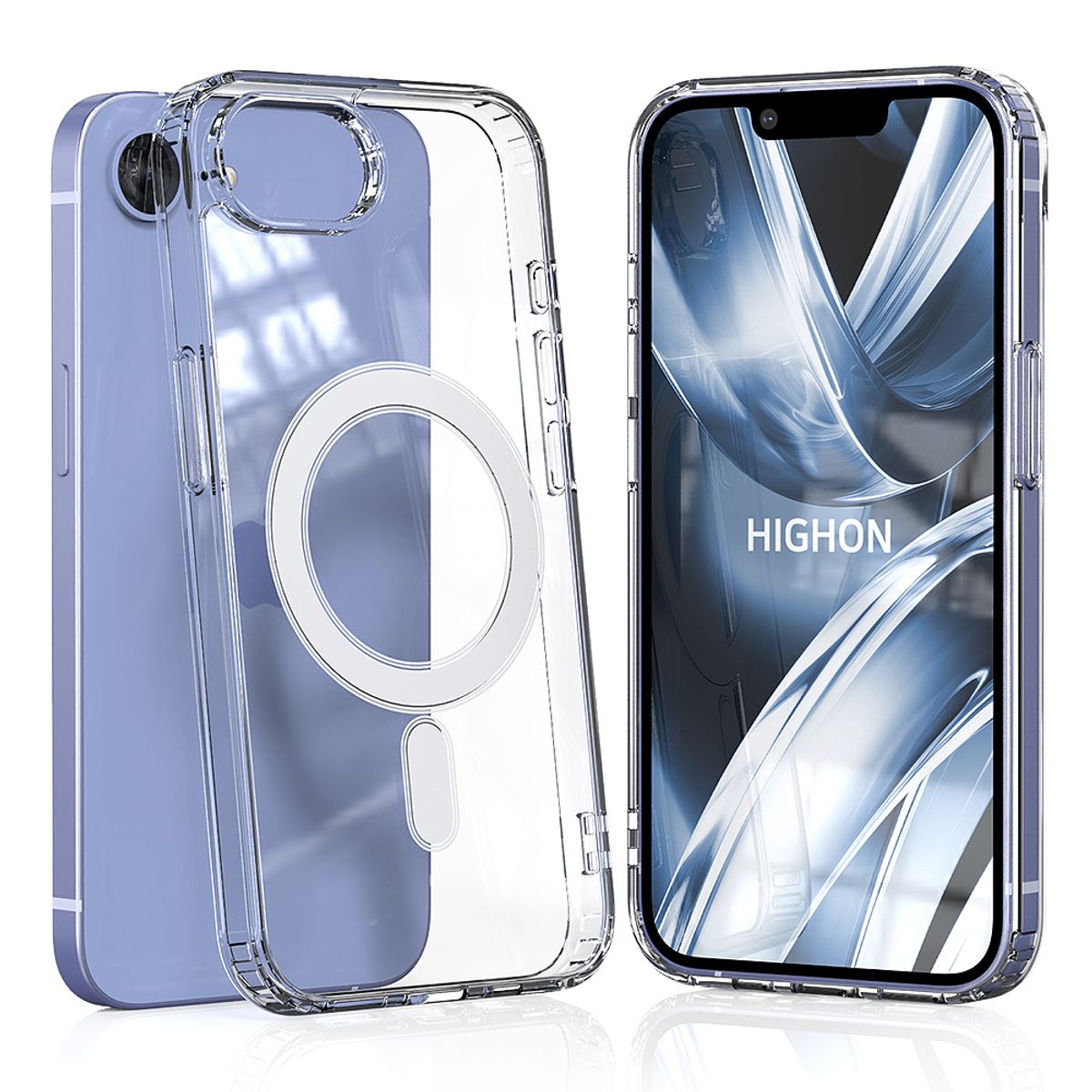 하이온(HIGHON) 아이폰17e/16e 케이스 CEC 맥세이프 호환 투명