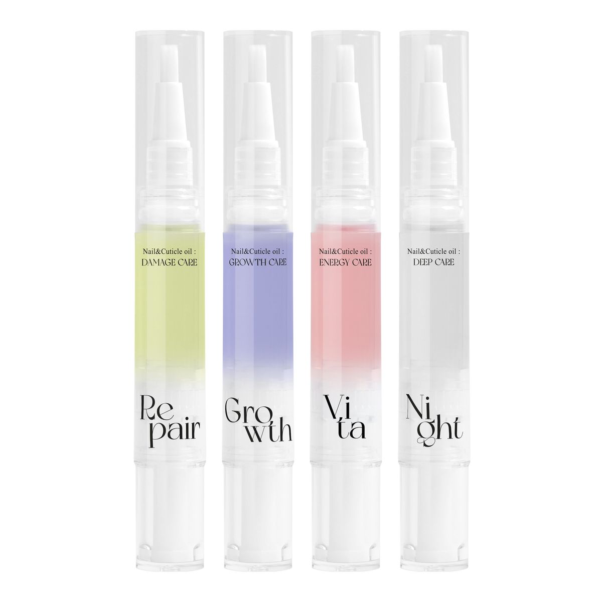 위드샨(WITHSHYAN) 네일&큐티클 오일펜 4종 세트 4ml x 4ea