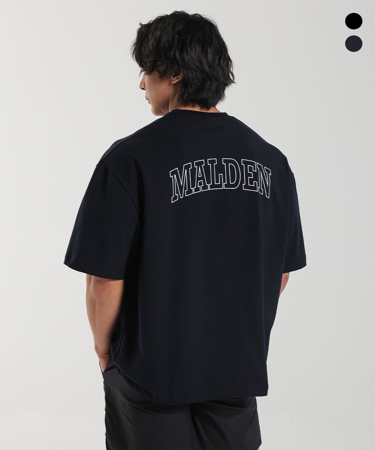 몰든(MALDEN) 레터링 오버핏 티셔츠