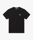 ESSENTIAL SCRIPT TEE-BLACK