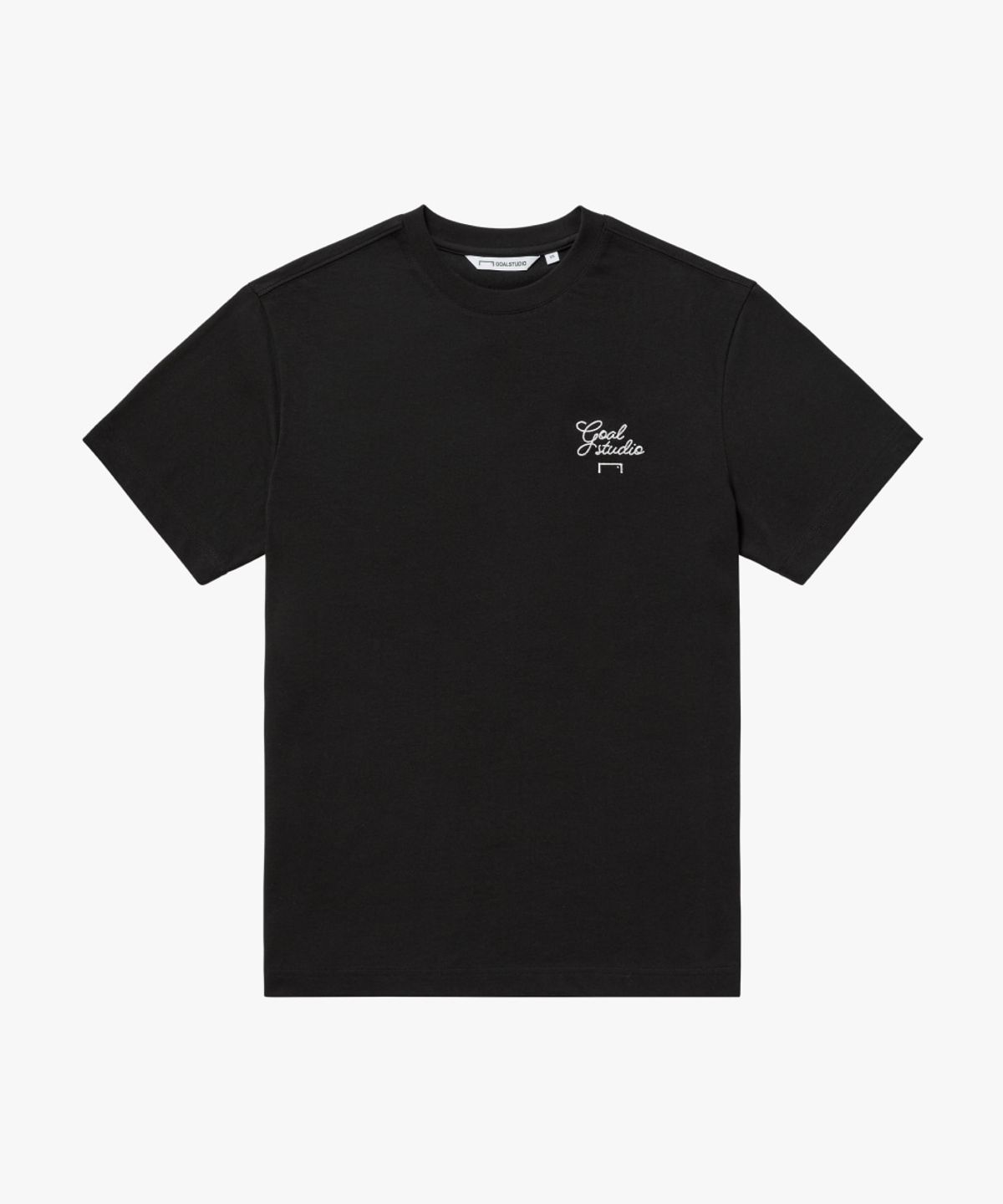 골스튜디오(GOALSTUDIO) ESSENTIAL SCRIPT TEE-BLACK