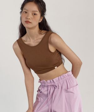 Bhavanah bra top (Chestnut)