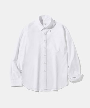 Semi Over fit Essential Oxford Normal Shirt S175-1
