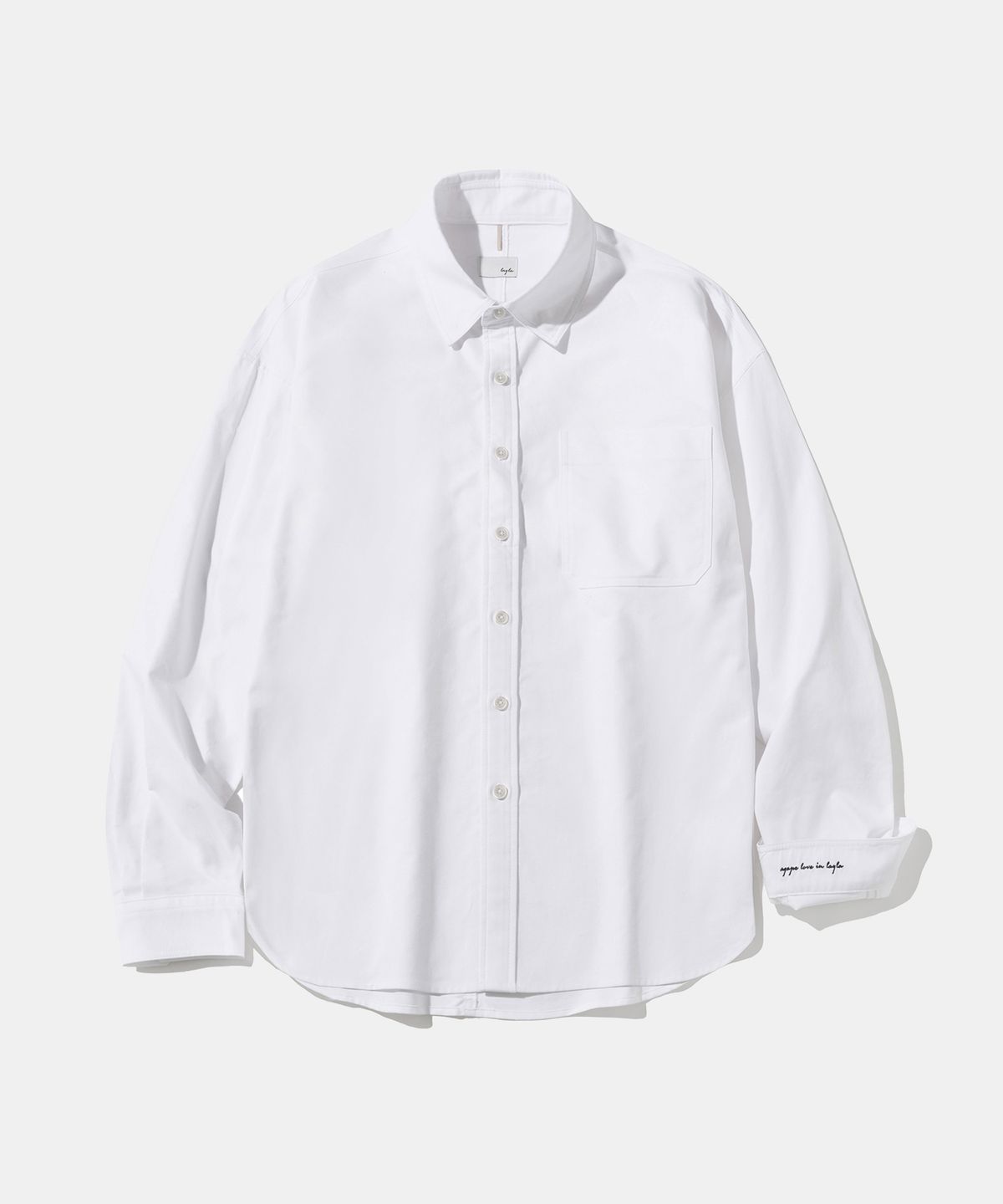 다이아몬드 레이라(DIAMOND LAYLA) Semi Over fit Essential Oxford Normal Shirt S175-1