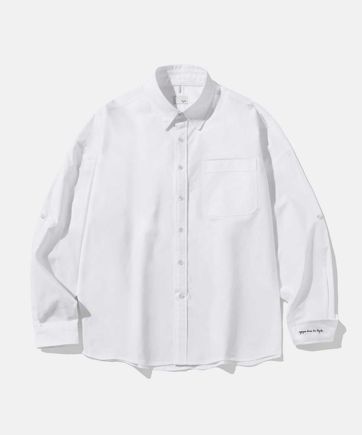 다이아몬드 레이라(DIAMOND LAYLA) Big Over Fit Essential Oxford City Boy Shirt S175-2