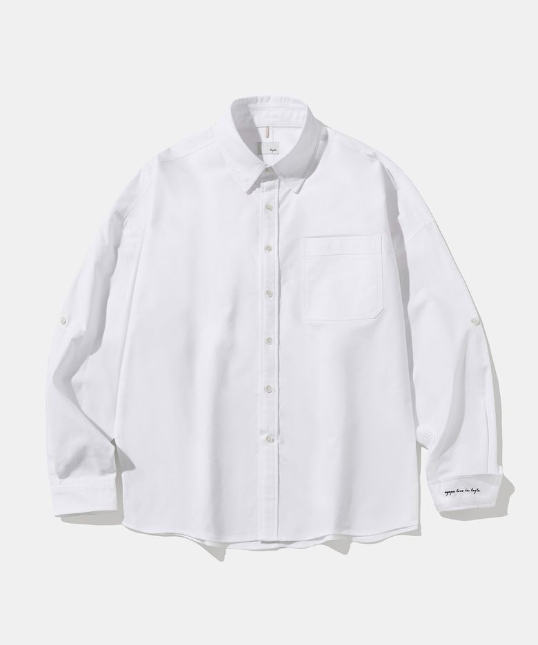 Big Over Fit Essential Oxford City Boy Shirt S175-2