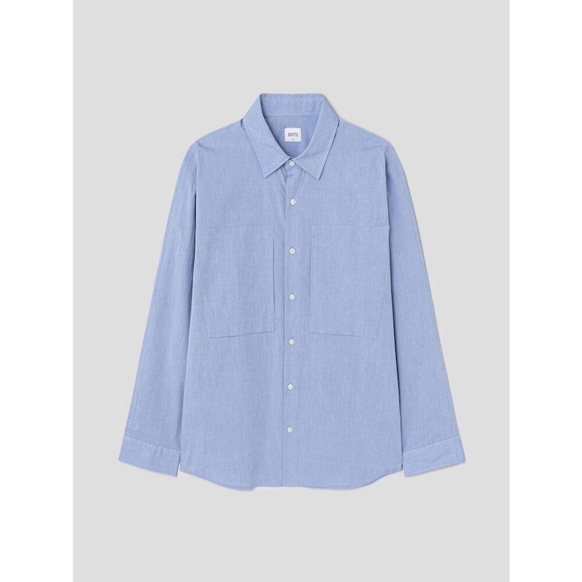 시프트지(SHIFT.G) Solid Cloud Shirts  Blue