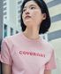 우먼 쿨 코튼 쿠퍼로고 티셔츠 Pink