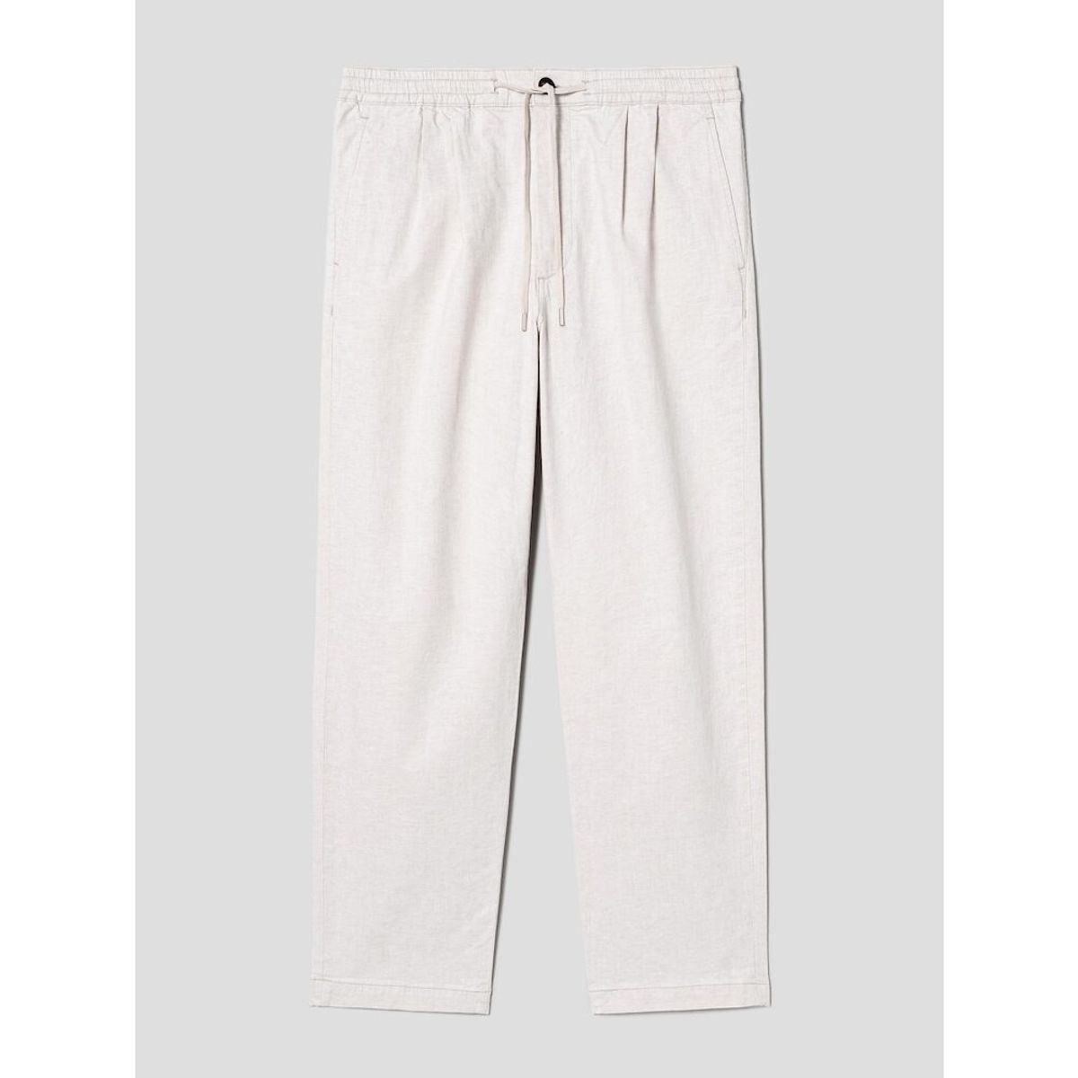 시프트지(SHIFT.G) Officer Pleats Denim Pants  Ivory
