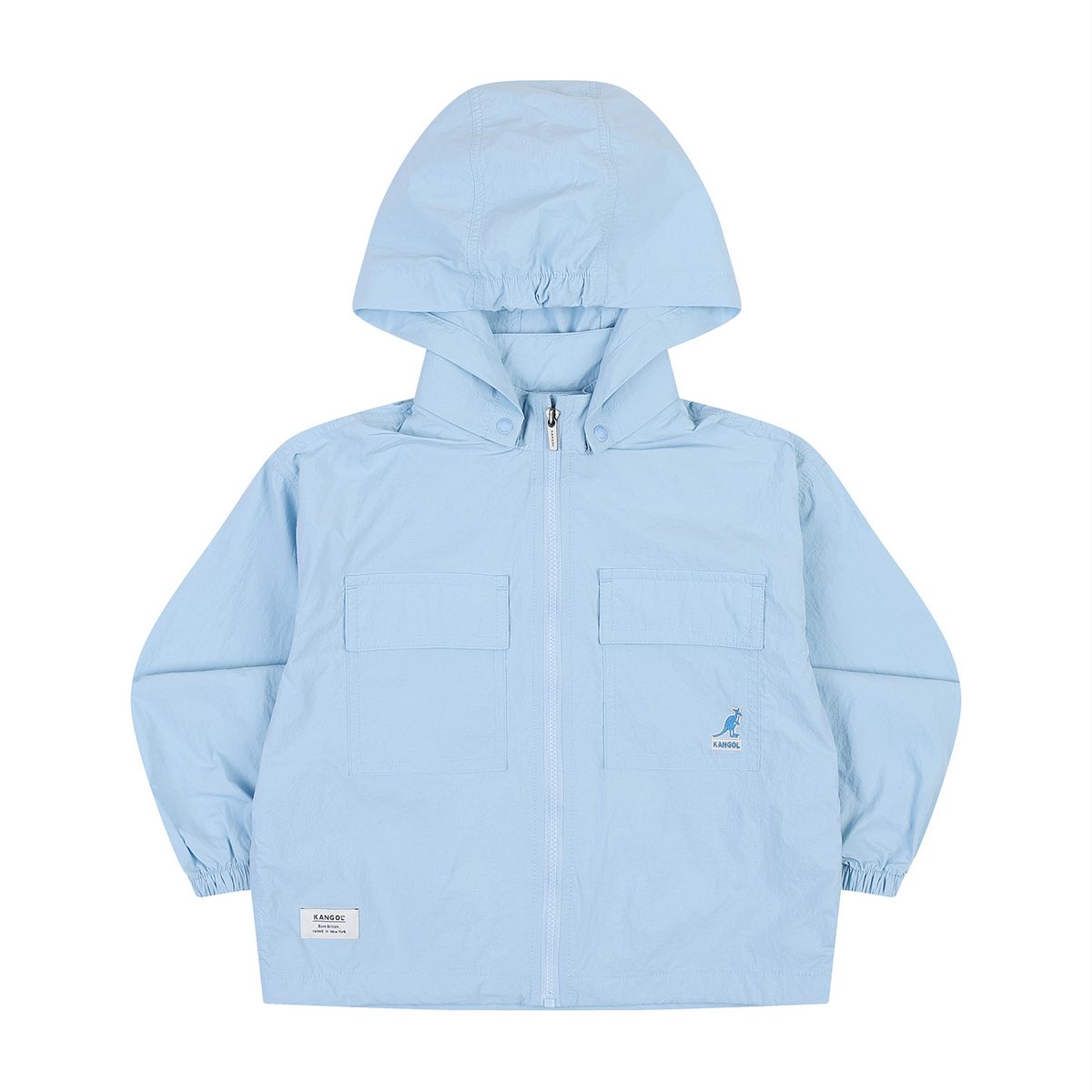 캉골키즈(KANGOL KIDS) 투 포켓 윈드브레이커 RB 0101 블루