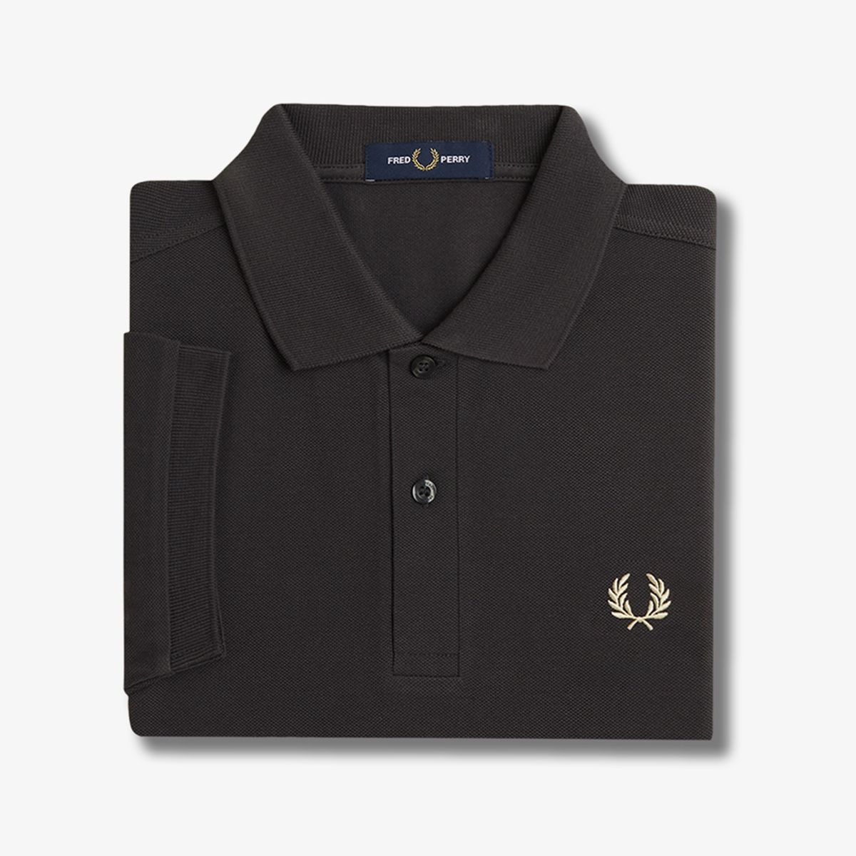 프레드페리(FRED PERRY) [M6000] 플레인 프레드페리 셔츠 - 앵커 그레이/오트밀 AFPM2516000-V56