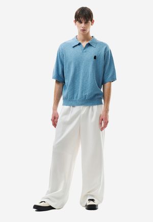 셈블런스 부클 카라 니트 블루 ZH2KT878BL