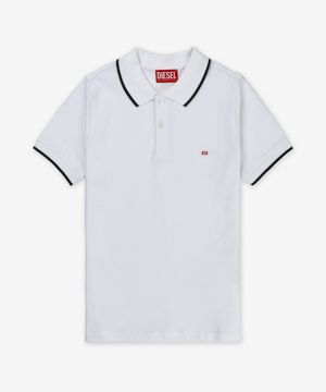 T 텐디 마이크로 폴로 셔츠 - 화이트 / A150420JMAD100