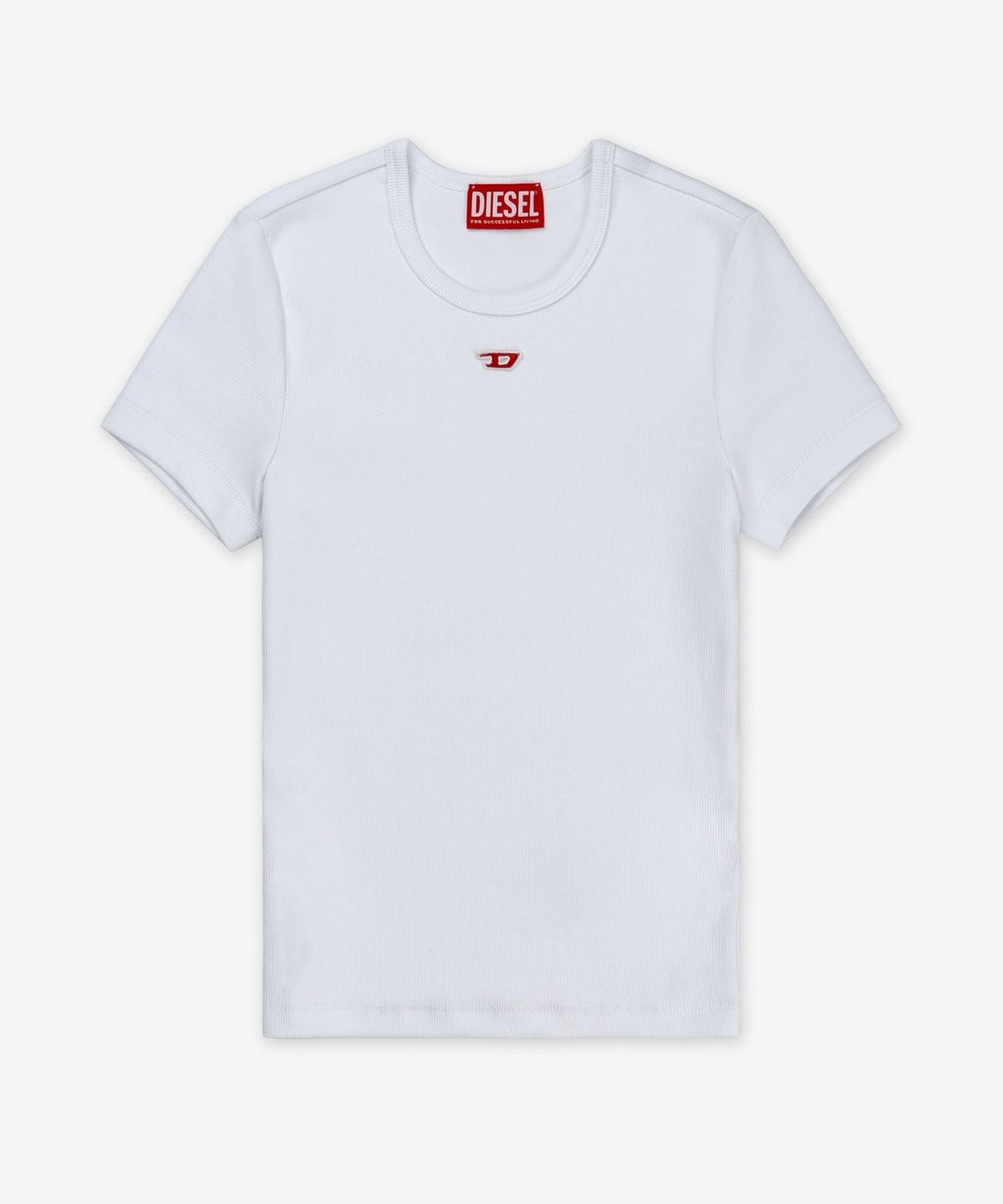 디젤(DIESEL) T 엘르 롱 D 티셔츠 - 화이트 / A149610EJAI100