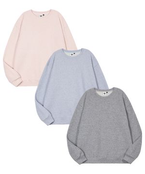 보카시 오버핏 헤비 맨투맨 3 COLORS