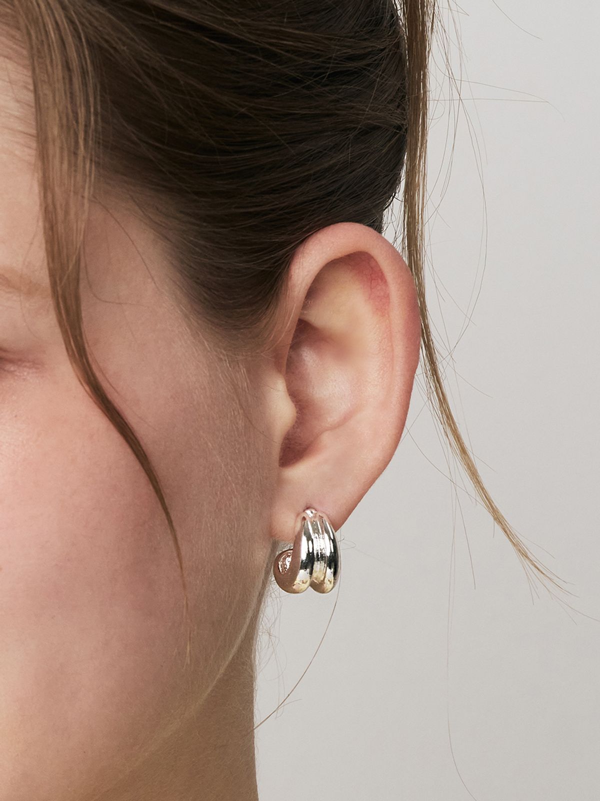 헤이(HEI) hook double earring