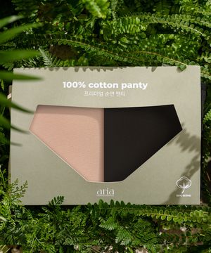 순면100% 면팬티 2매입 _2color