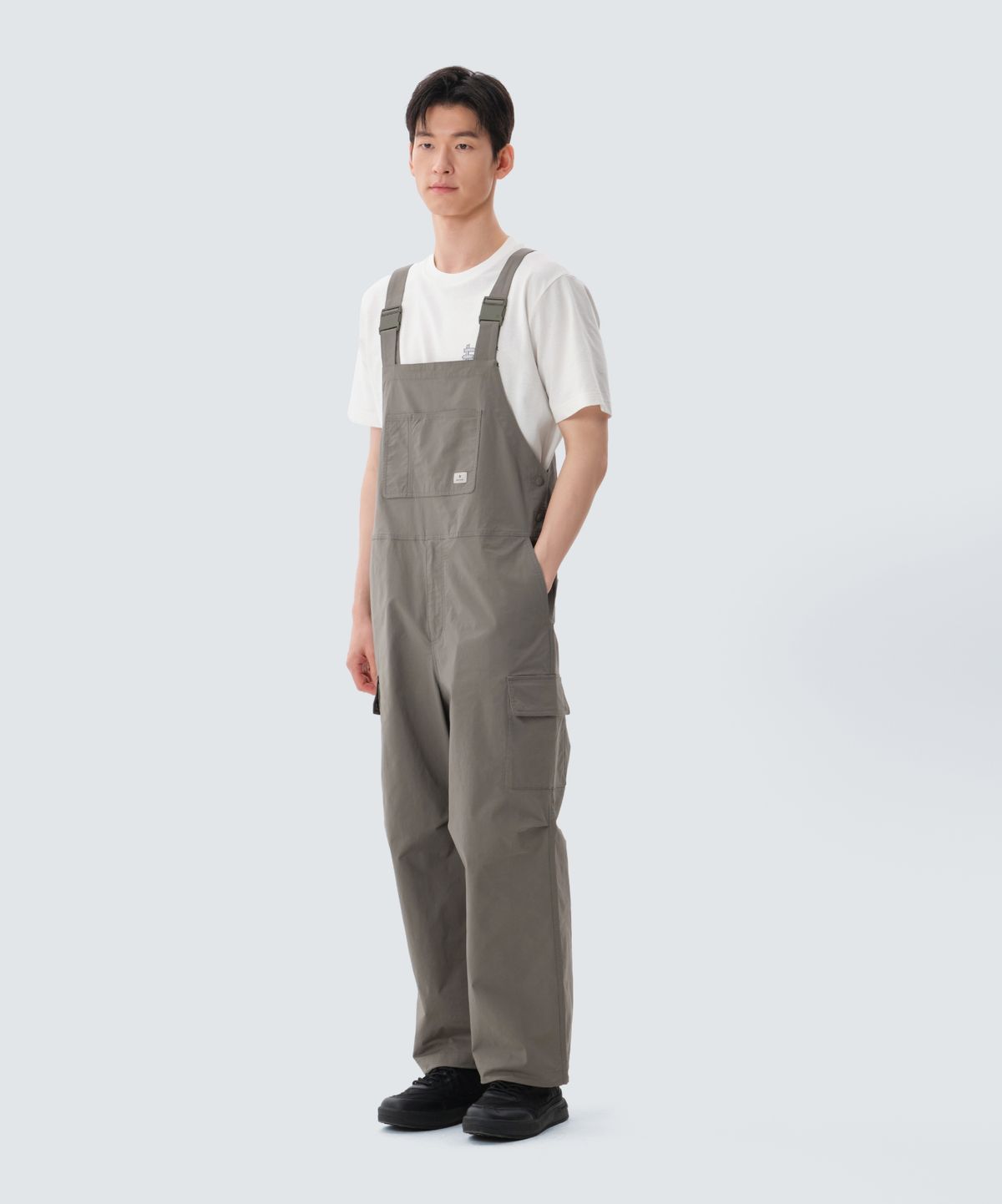 스노우피크 어패럴(SNOWPEAK APPAREL) 워크 오버롤 (S25SUFOP10) Dark Khaki