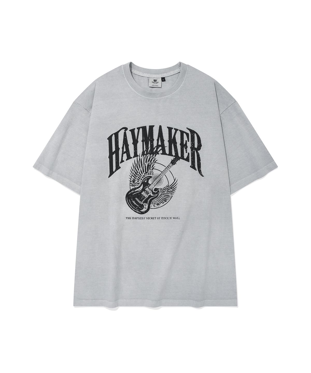 디스펑트(DYSFUNCT) HAYMAKER PIGMENT T-SHIRT(GRAY)