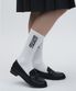 TM ESSENTIAL LOGO SOCKS [WHITE]