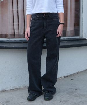 RELAXED-FIT JEANS_WASHED BLACK_LC253PT24BK