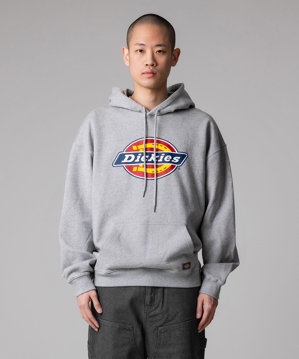 디키즈(DICKIES) 트리 로고 후디 Gray