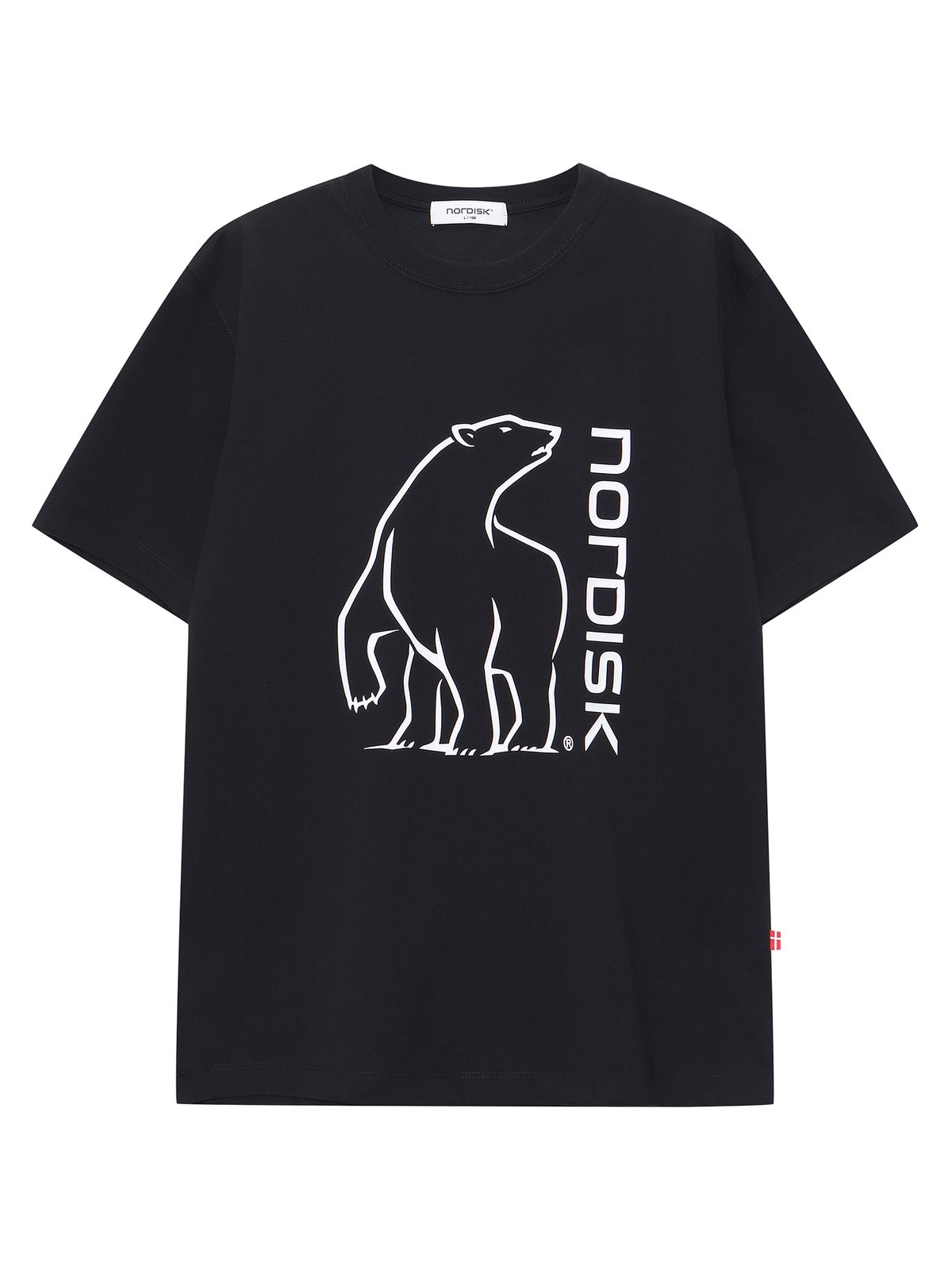 노르디스크(NORDISK) 빅 폴라베어 반팔 티셔츠 - U_Black