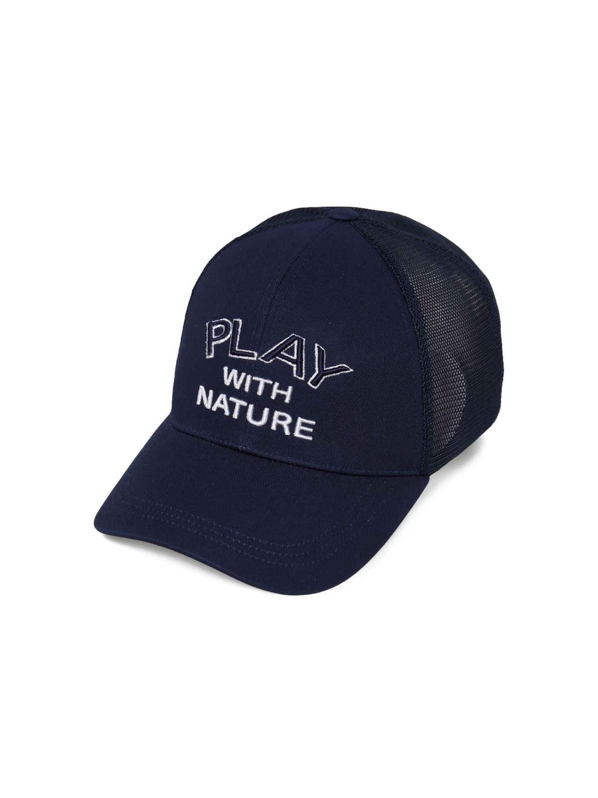 와이드앵글(WIDEANGLE) CO PWN 캐쥬얼 매쉬 캡_Navy