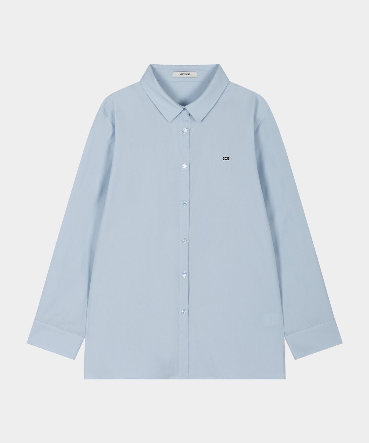 키시닝(KISYNING) Ground Over Fit Shirt (Light Blue)