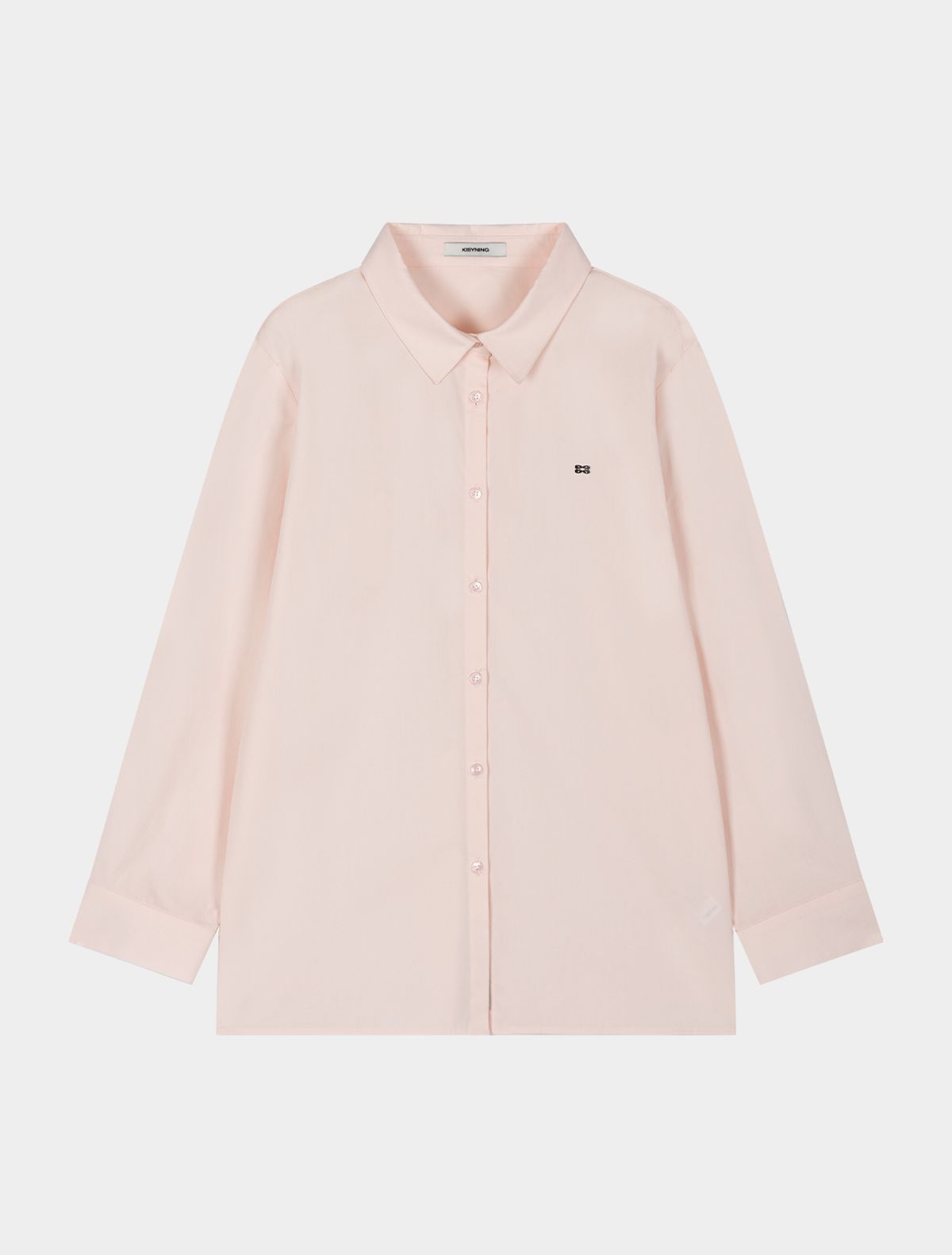 키시닝(KISYNING) Ground Over Fit Shirt (Light Pink)