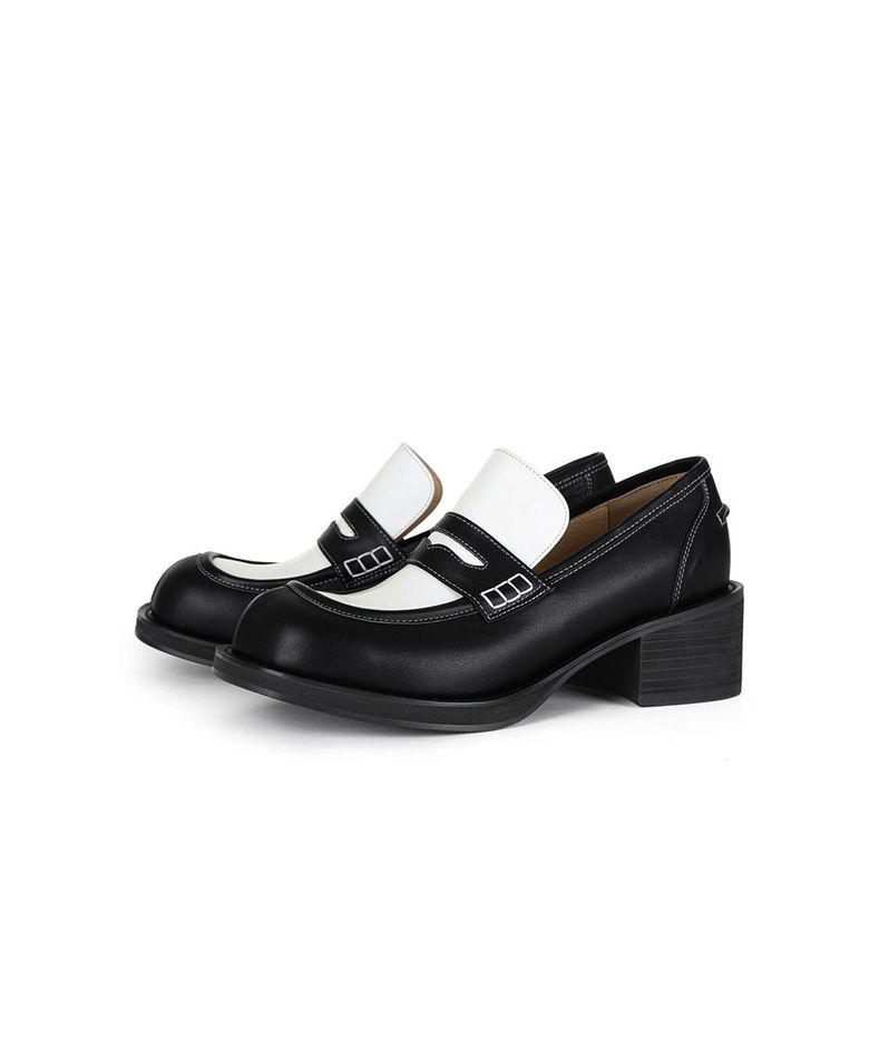 DENNY LOAFER [WHITE COMBI]
