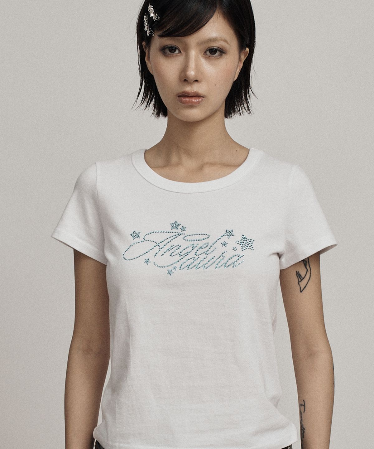 일리오(ILLIO) Blue Angel aura girl top