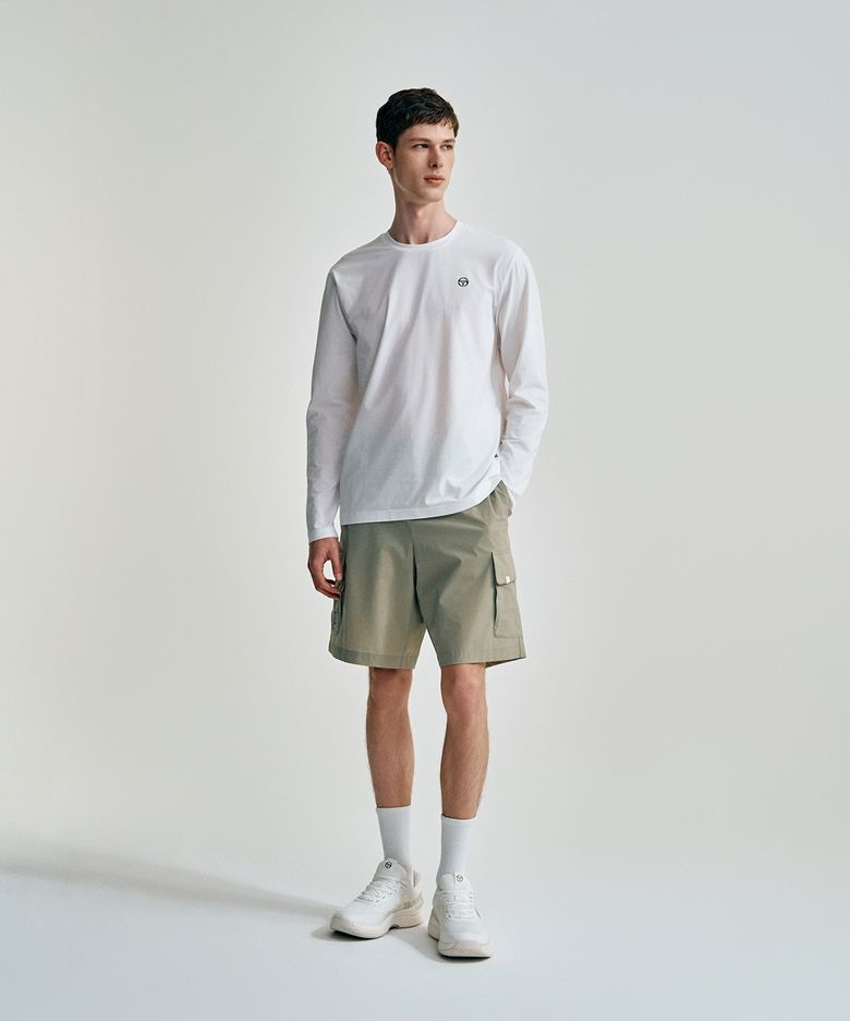 M 쿨매치 긴팔 티셔츠 (White)