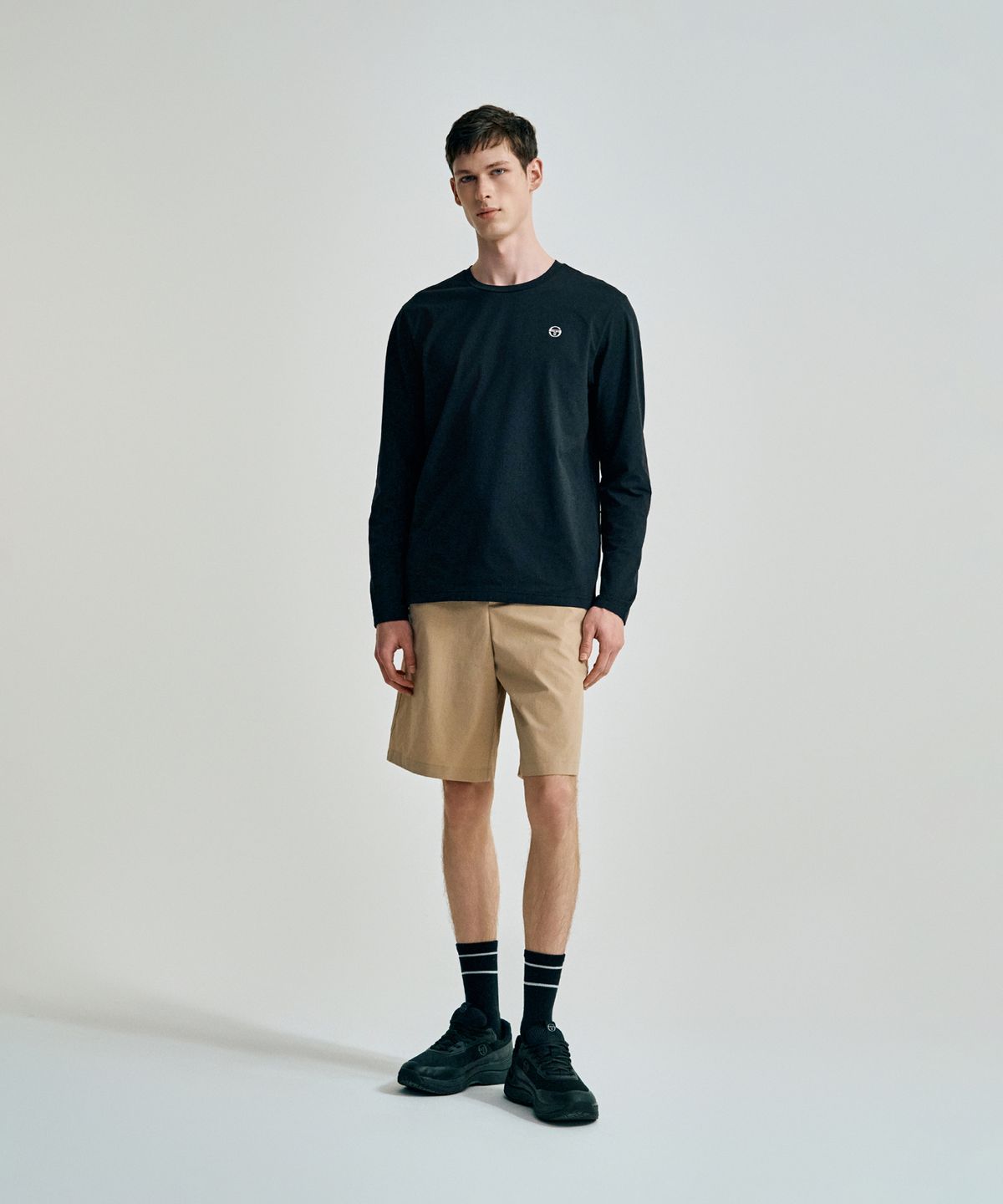 세르지오 타키니(SERGIO TACCHINI) M 쿨매치 긴팔 티셔츠 (Black)