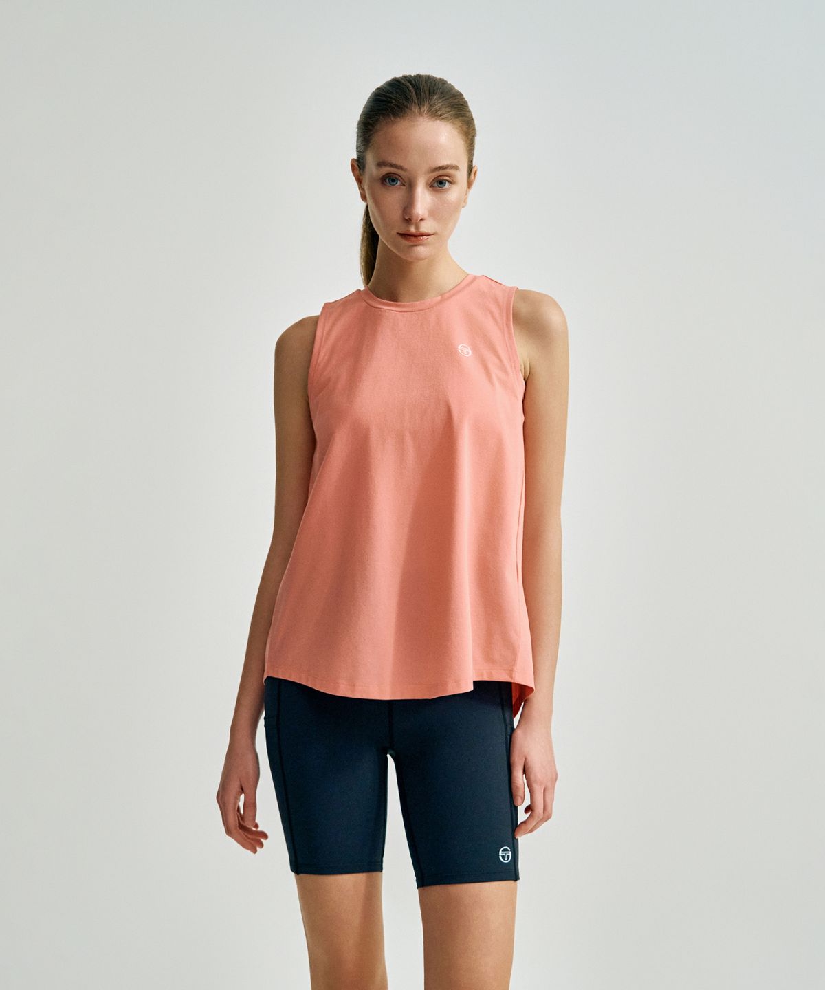 세르지오 타키니(SERGIO TACCHINI) W 쿨매치 슬릿 슬리브리스 (Coral)