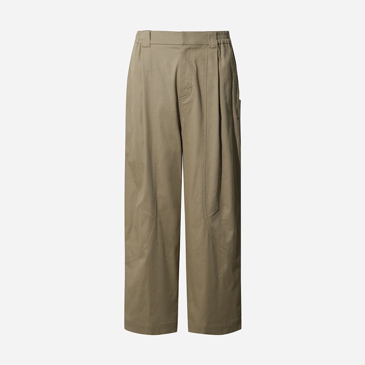 디오디(DOD) 데일리 코튼 와이드 팬츠 남자(BEIGE)