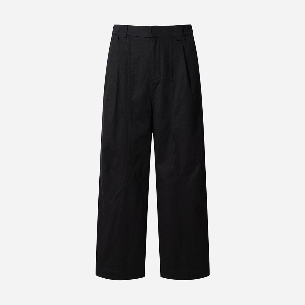 디오디(DOD) 데일리 코튼 와이드 팬츠 남자(BLACK(블랙))