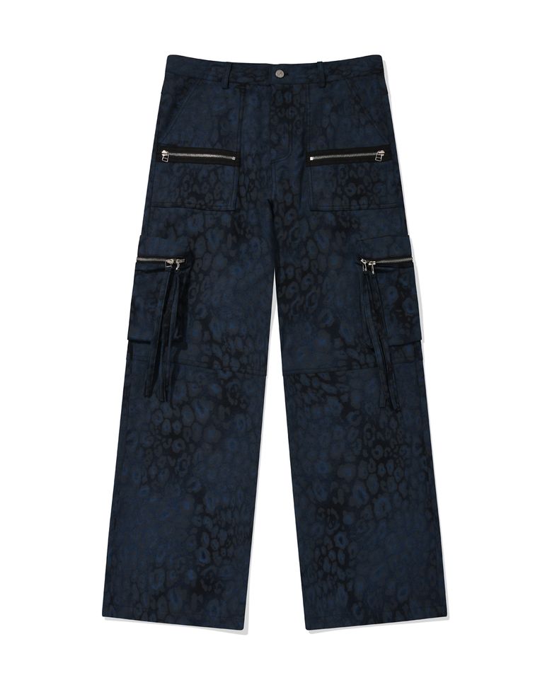 Moldy Versatile Zipper Pants/Blue