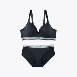 데일리 아쿠아 브라 팬티 세트_다크그레이