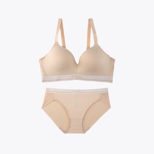 데일리 아쿠아 브라 팬티 세트_베이지