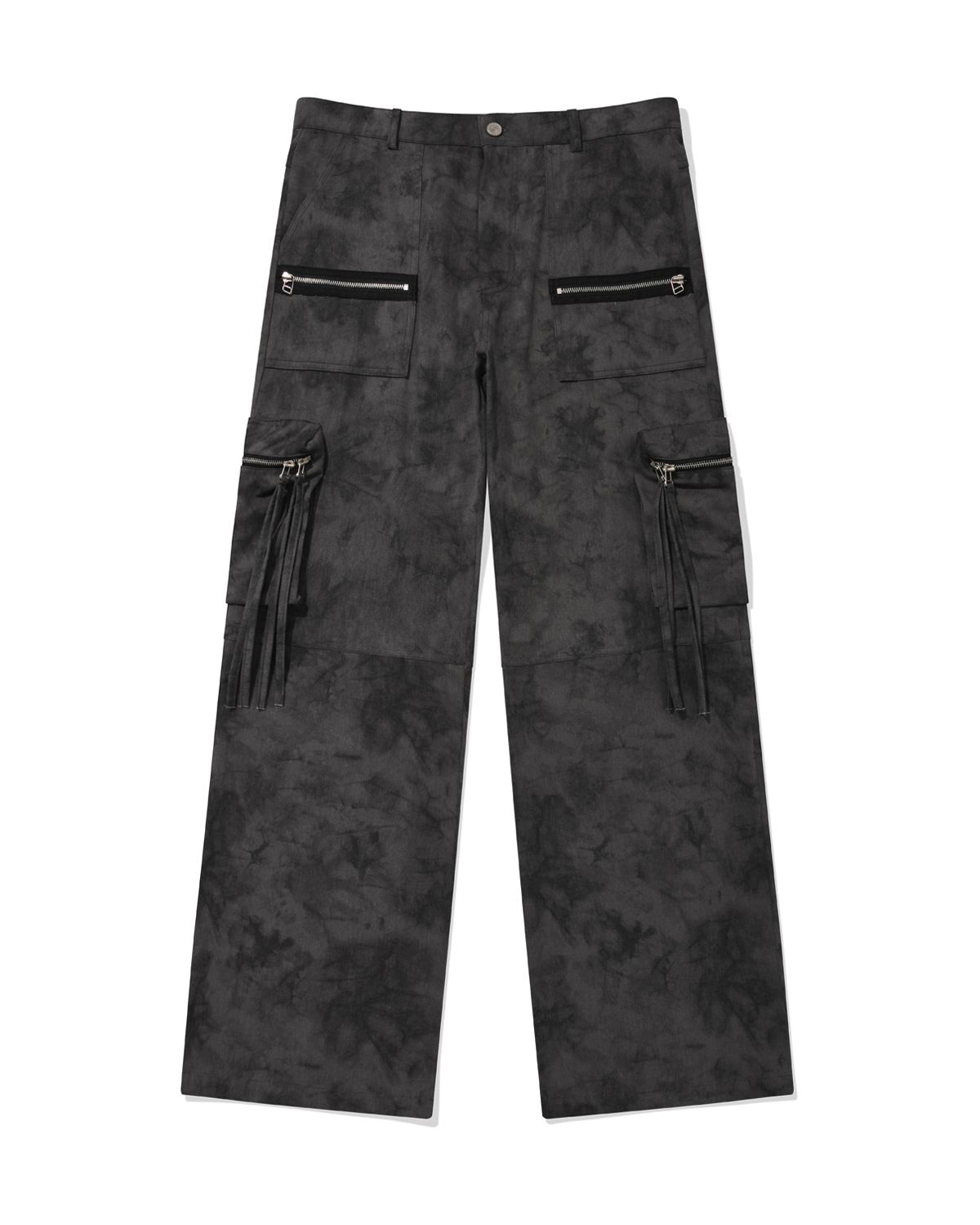 포스333(PHOS333) Moldy Versatile Zipper Pants/Charcoal