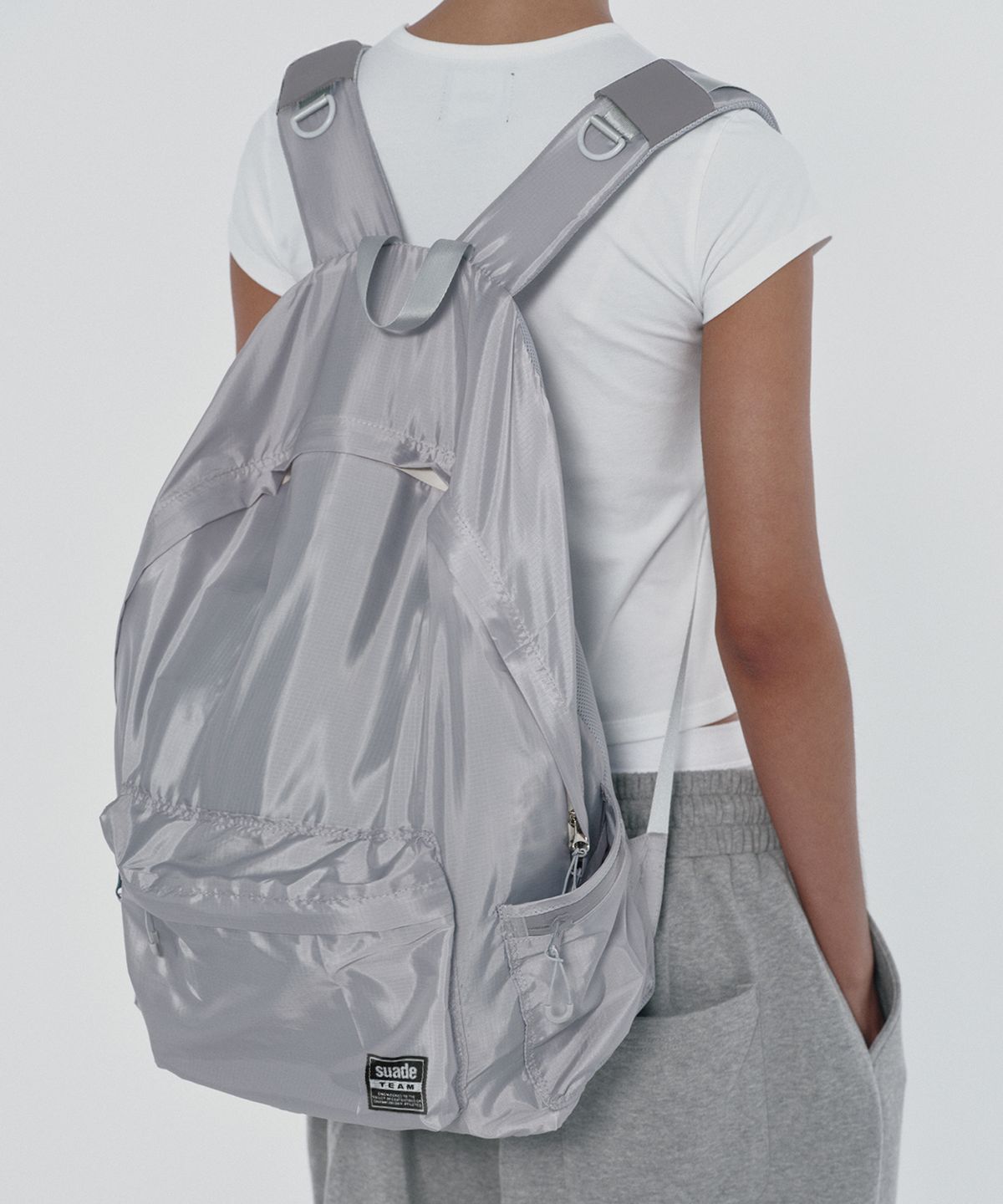 스웨이드(SUADE) RIPSTOP DAYPACK [LIGHT GRAY]