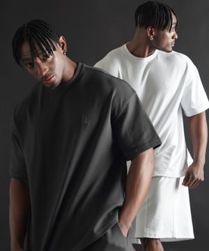 [2PACK] 에센셜 오버핏 숏 슬리브 (3COLOR)