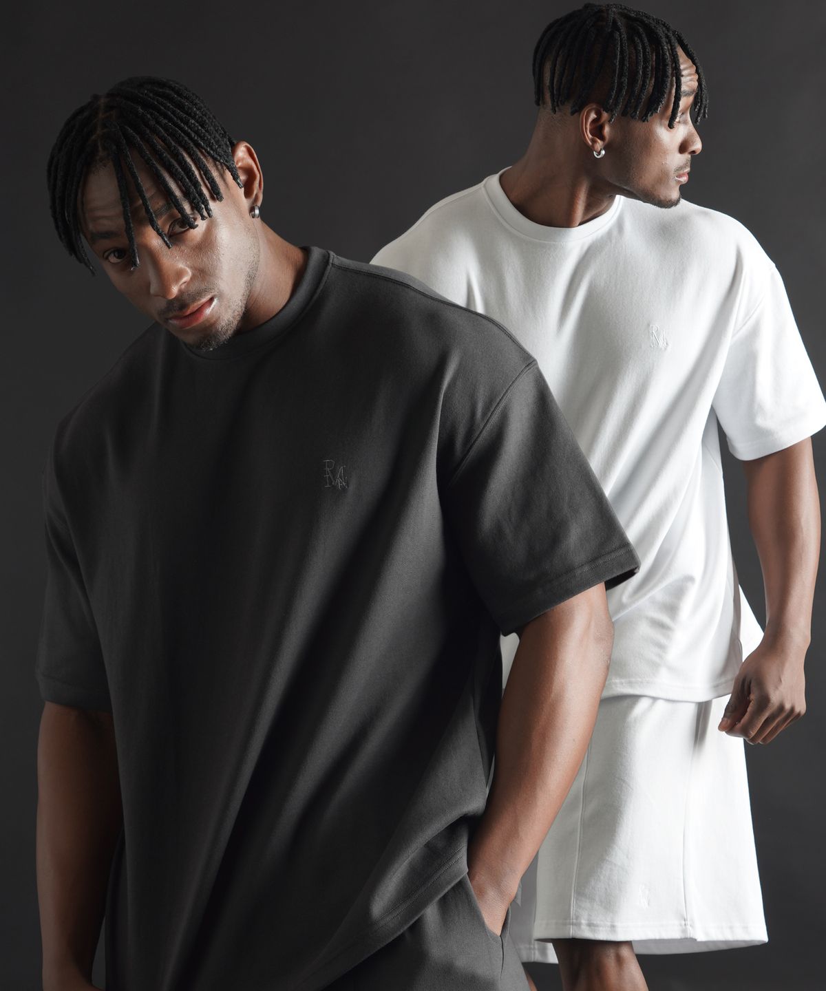 페르메논(PHERMENON) [2PACK] 에센셜 오버핏 숏 슬리브 (3COLOR)