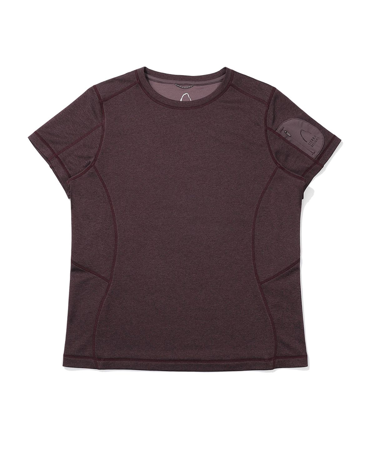시에라디자인(SIERRA DESIGNS) W) 로사(ROSA) 포켓 반팔티셔츠 BURGUNDY
