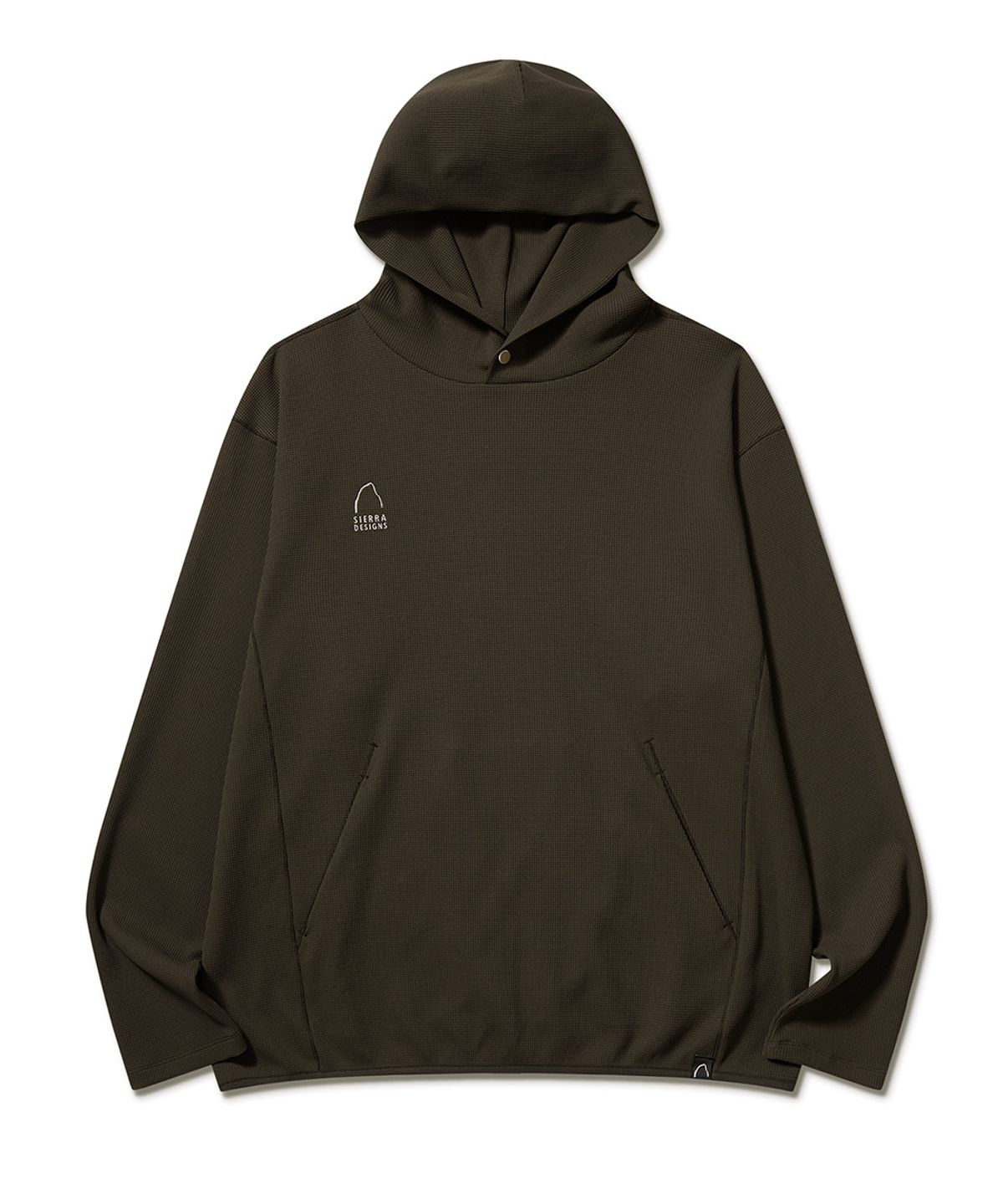 시에라디자인(SIERRA DESIGNS) 디오라이트(DIORITE) 오리지널 로고 후드티 BROWN