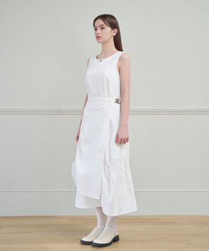 벨라 뷔스티에 드레스-랩 스커트 셋업