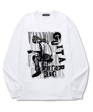 GUITAR 롱슬리브 (VLS0203) 화이트