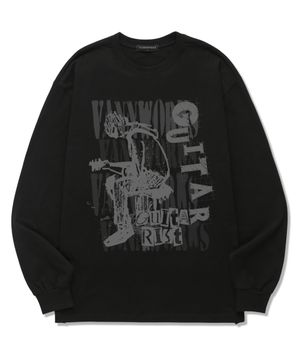 GUITAR 롱슬리브 (VLS0203) 블랙